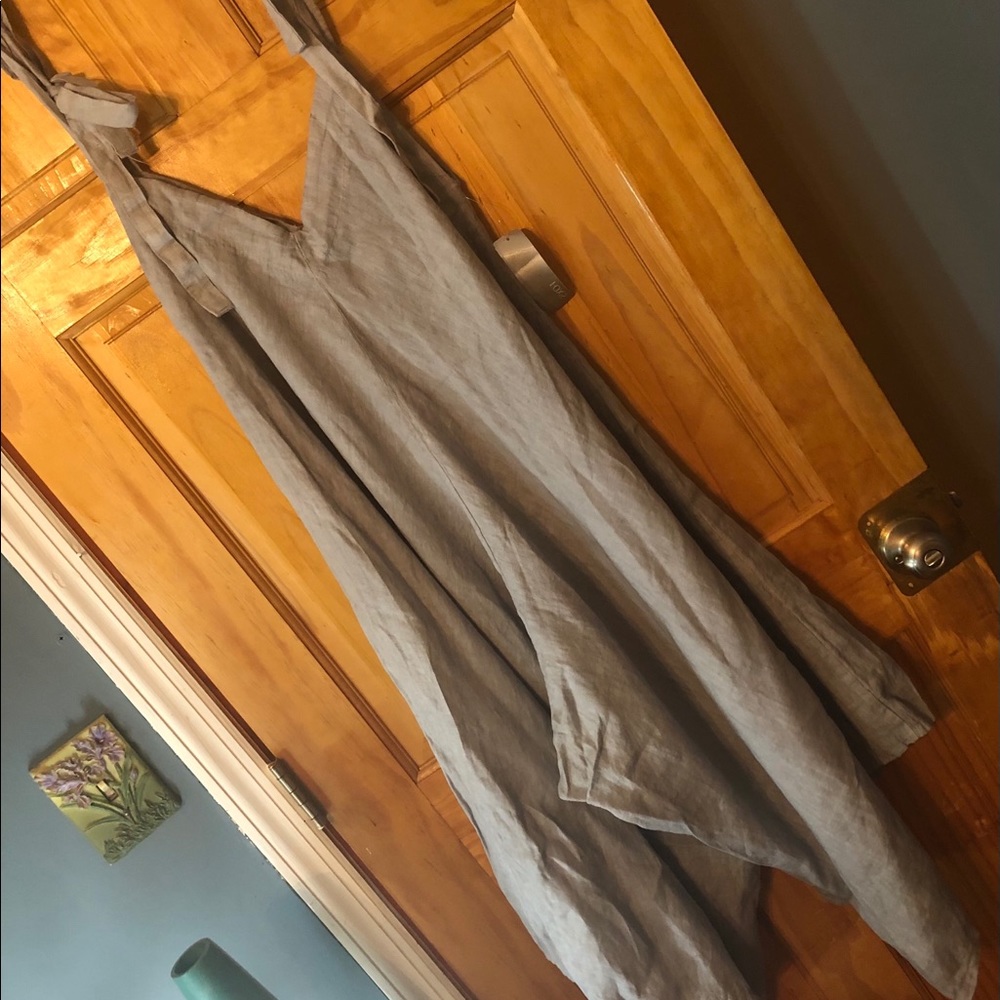 Linen summer jumpsuit